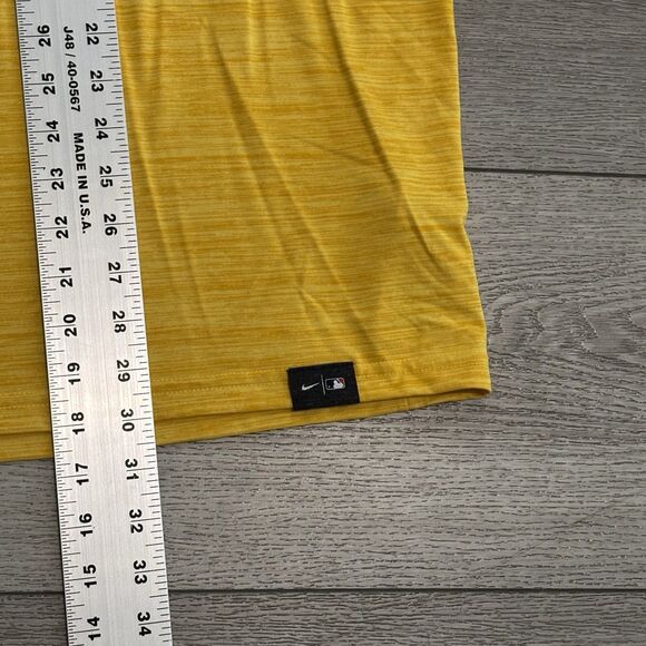 Team Issued Oakland A’s Nike MLB Training Shirt Men’s XXL Smith Athletic Workout - Picture 5 of 8